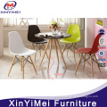Plastic Shell Chair With Wood Legs Dining Chair Leisure Chair Cheap